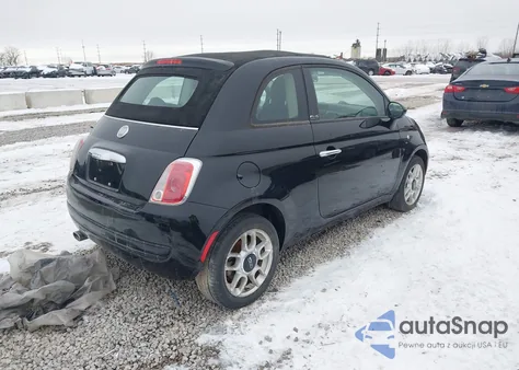 2012 Fiat 500C Pop z USA, uszkodzony, nr VIN 3C3CFFDR7CT169466
